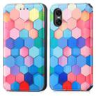 For Sony Xperia 10 VI CaseNeo Colorful Magnetic Leather Phone Case(Colorful Cube) - 2