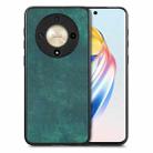 For Honor X9b Vintage Leather PC Back Cover Phone Case(Green) - 1