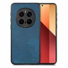 For Honor Magic7 Pro Vintage Leather PC Back Cover Phone Case(Blue) - 1