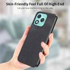 For Honor 400 Lite Glodal Vintage Leather PC Back Cover Phone Case(Black) - 3