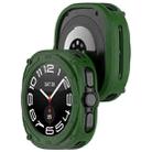 For Samsung Galaxy Watch 7 Ultra 47mm Armored TPU Watch Protective Case(Green) - 3