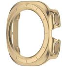 For Samsung Galaxy Watch 7 Ultra 47mm Half Coverage Hollowed PC Watch Protective Case(Champagne) - 3