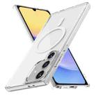 For Samsung Galaxy A15 5G Ice Color Magnetic Series TPU Hybrid Acrylic Magsafe Phone Case(Transparent) - 1