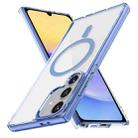 For Samsung Galaxy A15 5G Ice Color Magnetic Series TPU Hybrid Acrylic Magsafe Phone Case(Yuanfeng Blue) - 1