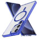 For Samsung Galaxy S25+ 5G Ice Color Magnetic Series TPU Hybrid Acrylic Magsafe Phone Case(Gemstone Blue) - 1