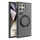 For Samsung Galaxy S25 5G Yashi 360 Degree Rotating MagSafe Bracket Phone Case(Gray) - 1