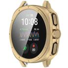 For Sansung Galaxy Watch 7 40mm PC + Tempered Film Integrated Watch Protective Case(Champagne Gold) - 2