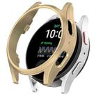 For Sansung Galaxy Watch 7 40mm Half Pack Hollow PC Watch Protective Case(Champaign Gold) - 1