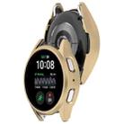 For Sansung Galaxy Watch 7 40mm Half Pack Hollow PC Watch Protective Case(Champaign Gold) - 3