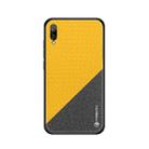 PINWUYO Honors Series Shockproof PC + TPU Protective Case for Huawei Enjoy 9 (Global Official Version) / Y7 Pro 2019(Yellow) - 1