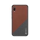 PINWUYO Honors Series Shockproof PC + TPU Protective Case for Huawei Enjoy 9 (Global Official Version) / Y7 Pro 2019(Brown) - 1