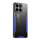 For OnePlus Ace 3 Pro Blade Series TPU Hybrid Metal Phone Case(Blue) - 1