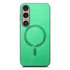 For Sony Xperia 1 VI Retro Magsafe Magnetic PU Back Cover Phone Case(Green) - 2