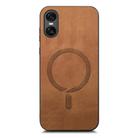 For Sony Xperia 10 VI Retro Magsafe Magnetic PU Back Cover Phone Case(Brown) - 2