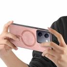 For vivo S20 Retro Magsafe Magnetic PU Back Cover Phone Case(Pink) - 3