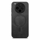 For OPPO Find X8 Pro Retro Magsafe Magnetic PU Back Cover Phone Case(Black) - 2