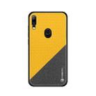 PINWUYO Honors Series Shockproof PC + TPU Protective Case for Huawei Y7 2019 (Fingerprint Hole) / Y7 Prime 2019(Yellow) - 1