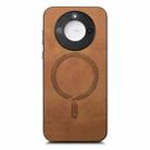 For Honor X60 5G Retro Magsafe Magnetic PU Back Cover Phone Case(Brown) - 2