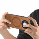 For Honor Magic7 Pro Retro Magsafe Magnetic PU Back Cover Phone Case(Brown) - 3