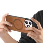 For Honor X50i+ Retro Magsafe Magnetic PU Back Cover Phone Case(Brown) - 3