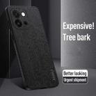 For OnePlus 13T Tree Bark Leather Shockproof Phone Case(Blue) - 3