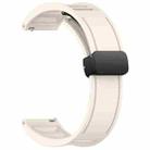 For Huawei Watch 4 Pro 22mm Foldable Magnetic Buckle Silicone Watch Band(Starlight) - 2