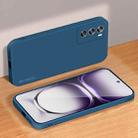 For OPPO Reno12 Pro Global PINWUYO Sense Series Liquid Silicone TPU Phone Case(Blue) - 3