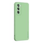 For OPPO Reno12 Pro Global PINWUYO Sense Series Liquid Silicone TPU Phone Case(Green) - 1