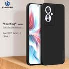 For OPPO Reno11 F PINWUYO Sense Series Liquid Silicone TPU Phone Case(Black) - 2