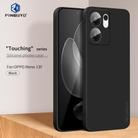 For OPPO Reno13 F 4G / 5G PINWUYO Sense Series Liquid Silicone TPU Phone Case(Black) - 2