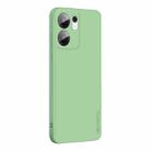 For OPPO Reno13 F 4G / 5G PINWUYO Sense Series Liquid Silicone TPU Phone Case(Green) - 1