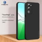 For OPPO A5 Global PINWUYO Sense Series Liquid Silicone TPU Phone Case(Black) - 2