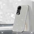 For vivo S19 Electroplated Glitter Powder Phone Case(Silver) - 1