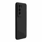 For OPPO Reno12 Pro ENKAY Liquid Silicone Soft Shockproof Phone Case(Black) - 1