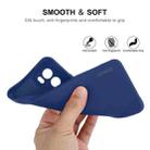 For OPPO Reno12 Pro ENKAY Liquid Silicone Soft Shockproof Phone Case(Dark Blue) - 3