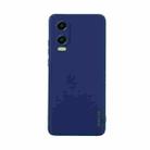 For OPPO K12x ENKAY Liquid Silicone Soft Shockproof Phone Case(Dark Blue) - 1