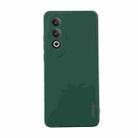 For OPPO K12 ENKAY Liquid Silicone Soft Shockproof Phone Case(Dark Green) - 1