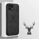 For Xiaomi 14T Pro Deer Head Cloth Skin All-inclusive Phone Case(Blue) - 3