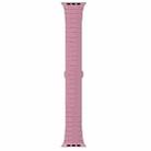 For Apple Watch Series 5 44mm One-bead Paint Alloy Butterfly Buckle Watch Band(Pink) - 2