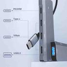 ADS-311C Support PD 100W Fast Charging Converter 5 Port Hub Type-C Hub Adapter - 3