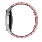 For Samsung Galaxy Watch3 45mm 22mm One Bead Paint Butterfly Buckle Alloy Watch Band(Pink) - 3