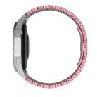 For Xiaomi Watch Sport 22mm One Bead Paint Butterfly Buckle Alloy Watch Band(Pink) - 3