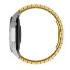 For Honor Magic Watch 22mm One Bead Paint Butterfly Buckle Alloy Watch Band(Gold) - 3