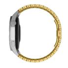 For Amazfit Watch GTR 3 22mm One-Bead Paint Butterfly Buckle Alloy Watch Band(Gold) - 3