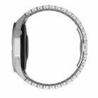 For Amazfit Watch GTR 3 Pro 22mm One-Bead Paint Butterfly Buckle Alloy Watch Band(Silver) - 3