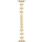 For Apple Watch Ultra 49mm Four Leaf Clover Quick-Release Metal Chain Watch Band(Gold) - 2