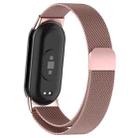For Xiaomi Smart Band 9 / 9 NFC Milan Magnetic Stainless Steel Watch Band(Rose Pink) - 2