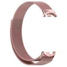 For Xiaomi Smart Band 9 / 9 NFC Milan Magnetic Stainless Steel Watch Band(Rose Pink) - 3