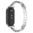 For Xiaomi Smart Band 9 / 9 NFC Fashion Bracelet Metal Watch Band(Silver) - 2