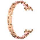 For Xiaomi Smart Band 9 / 9 NFC Fashion Bracelet Metal Watch Band(Rose Gold) - 3